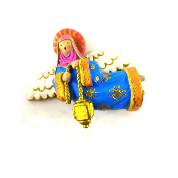 Hallmark Keepsake Ornament Christmas Lighting The World Angel 1996 Chad - Picture 7 of 11